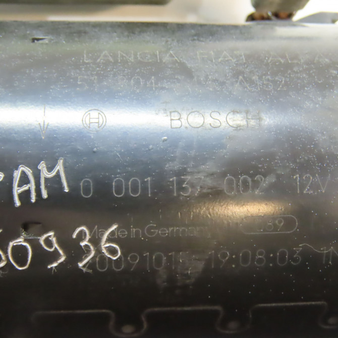 Démarreur occasion FIAT 500 II 500 II Phase 1 2007-07-01->2016-03-31 1.2i 69ch 71798110 5