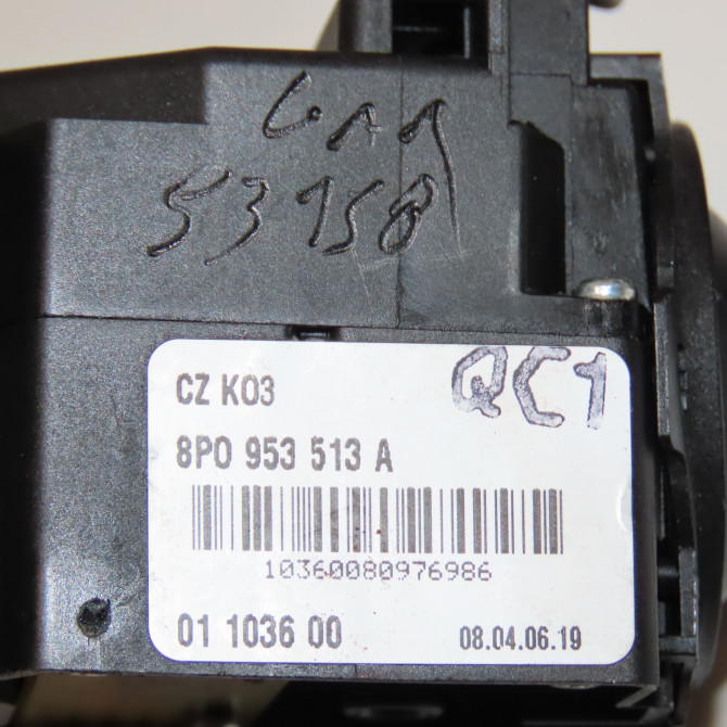 Commande clignotant occasion AUDI A3 II Phase 1 06-2003->06-2008 1.9 TDi 8P1941531AA5PR 4