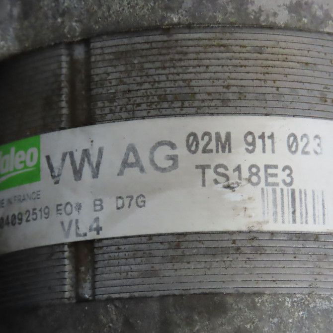 Démarreur occasion VOLKSWAGEN TOURAN I Phase 2 11-2006->09-2010 2.0TDi 16v 140ch 2M911023P 5