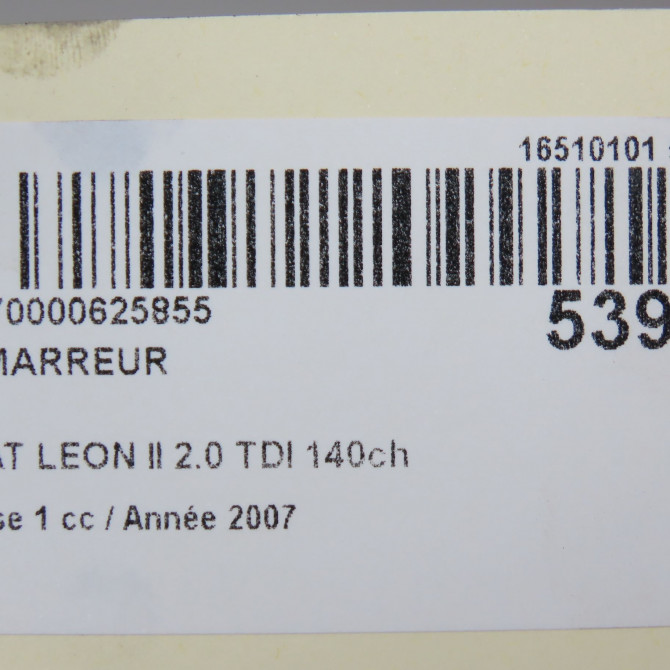 Démarreur occasion SEAT LEON II Phase 1 09-2005->05-2009 2.0 TDI 140ch 2M911023P 7