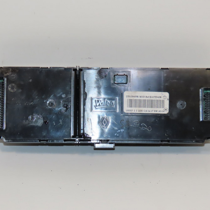 Commande de chauffage occasion RENAULT SCENIC III Phase 3 04-2013->... 1.5 DCI 110ch 275109409R 2