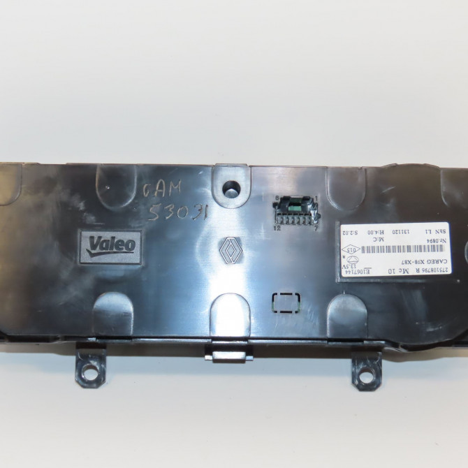 Commande de chauffage occasion RENAULT CAPTUR Phase 1 02-2013->... 0.9 90 ch 275100037R 2