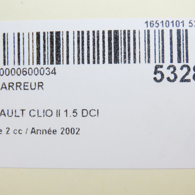 Démarreur occasion RENAULT CLIO II Phase 2 06-2001->07-2006 1.5 DCI 80ch 8200584685 7