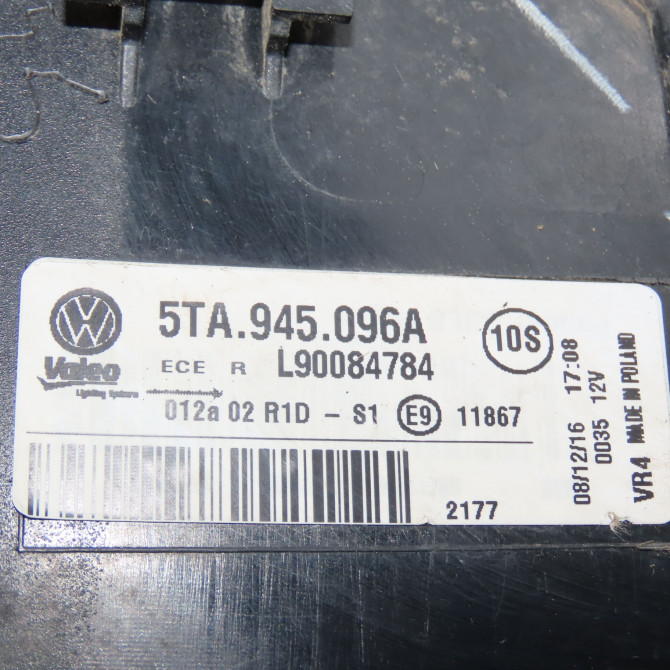 Feu arrière droit occasion VOLKSWAGEN TOURAN III Phase 1 06-2015->... 5TA945096D 4