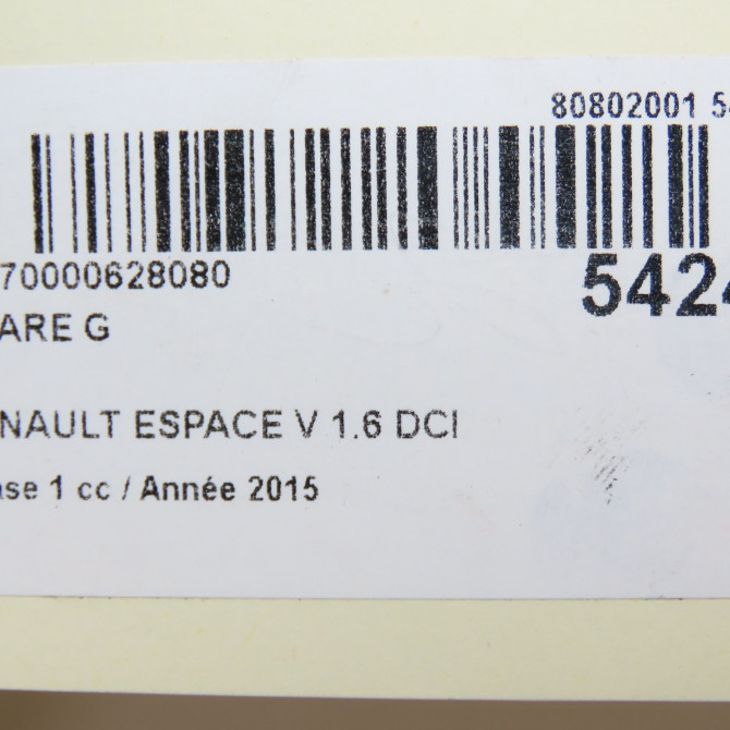 Phare gauche occasion RENAULT ESPACE V Phase 1 02-2015->... 1.6 DCI 160ch 260605615R 8