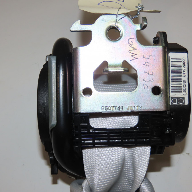 Ceinture avant gauche occasion RENAULT SCENIC III Phase 2 12-2011->03-2013 1.5 DCI 110ch 868851641R 3