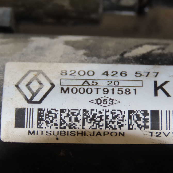 Démarreur occasion RENAULT CLIO II Phase 2 06-2001->07-2006 1.5 DCI 65ch 8200584685 3