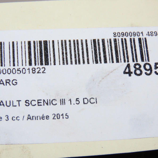 Feu arrière gauche occasion RENAULT SCENIC III Phase 3 04-2013->... 1.5 DCI 110ch 265550386R 6
