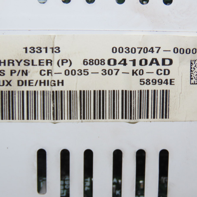 Compteur occasion JEEP 146 Phase 1 04-1995->04-1999 2.2 CRD 136ch 5