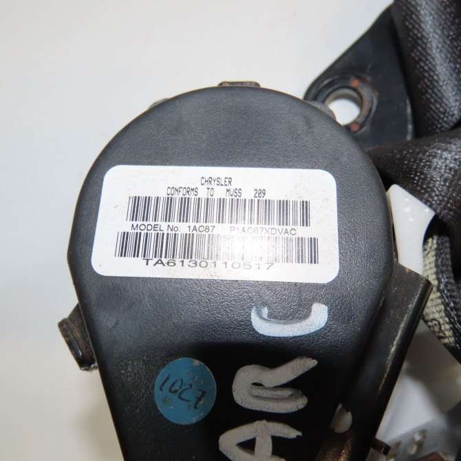 Ceinture centrale arriere occasion JEEP 146 Phase 1 04-1995->04-1999 2.2 CRD 136ch 4