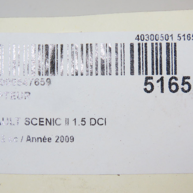 Compteur occasion RENAULT SCENIC II Phase 2 09-2006->04-2009 1.5 DCI 105ch 7701068192 6