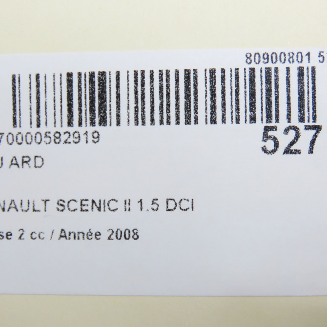 Feu arrière droit occasion RENAULT SCENIC II Phase 2 09-2006->04-2009 1.5 DCI 105ch 8200474327 6
