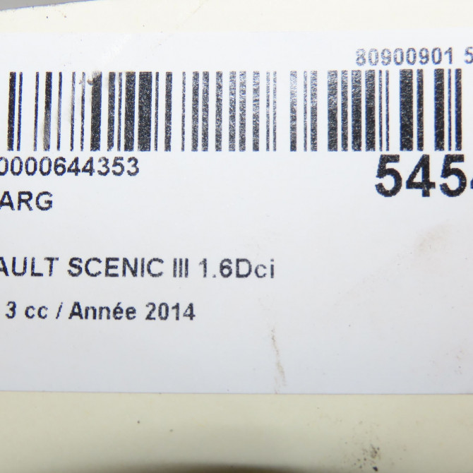 Feu arrière gauche occasion RENAULT SCENIC III Phase 3 04-2013->... 1.6Dci 130ch 265550386R 5