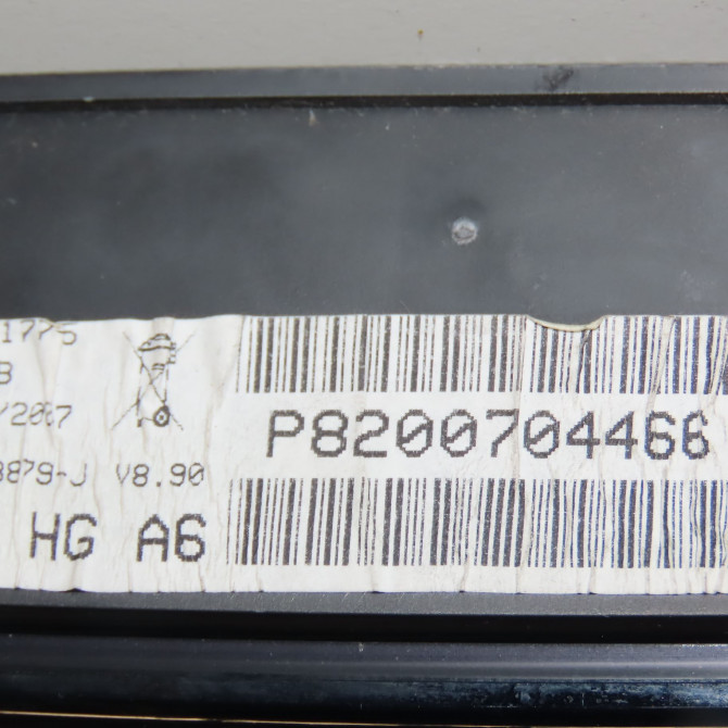 Compteur occasion RENAULT SCENIC II Phase 2 09-2006->04-2009 2.0 DCI 150ch 7701068192 5