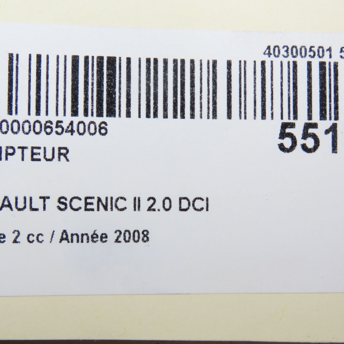 Compteur occasion RENAULT SCENIC II Phase 2 09-2006->04-2009 2.0 DCI 150ch 7701068192 7