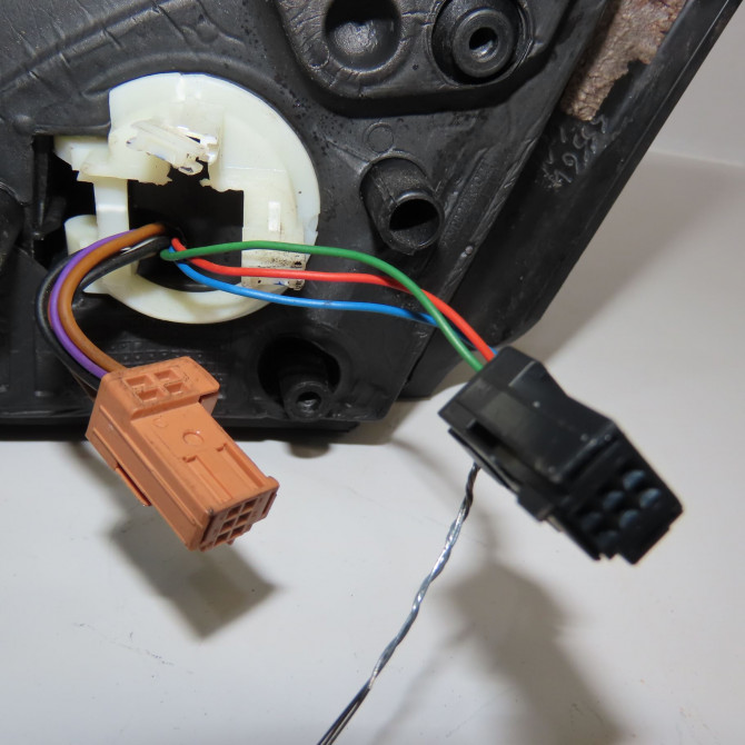 Retroviseur exterieur electrique droit occasion PEUGEOT PARTNER II Phase 3 04-2015->... 1.6 BlueHDI 100ch 1679996380 4