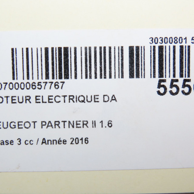 Moteur electrique de direction assistée occasion PEUGEOT PARTNER II Phase 3 04-2015->... 1.6 BlueHDI 100ch 1629090180 8