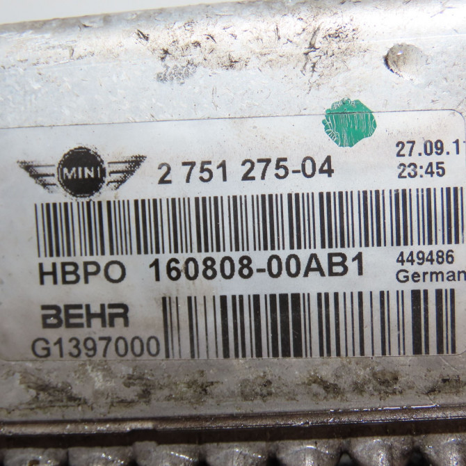 Radiateur occasion MINI MINI II phase 2 08-2010->... 1.6 D 112ch 17112751275 3