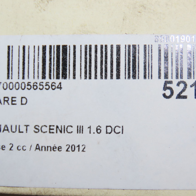 Phare droit occasion RENAULT SCENIC III Phase 2 12-2011->03-2013 1.6 DCI 130ch 260108453R 7