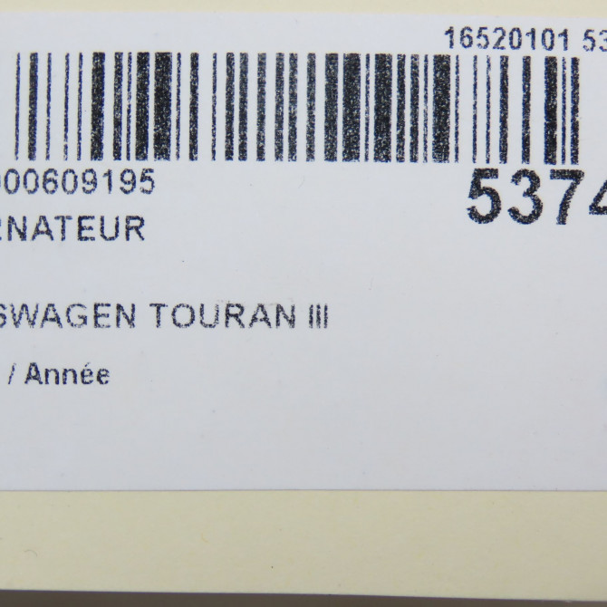 Alternateur occasion VOLKSWAGEN TOURAN III Phase 1 06-2015->... 4L903021K 8