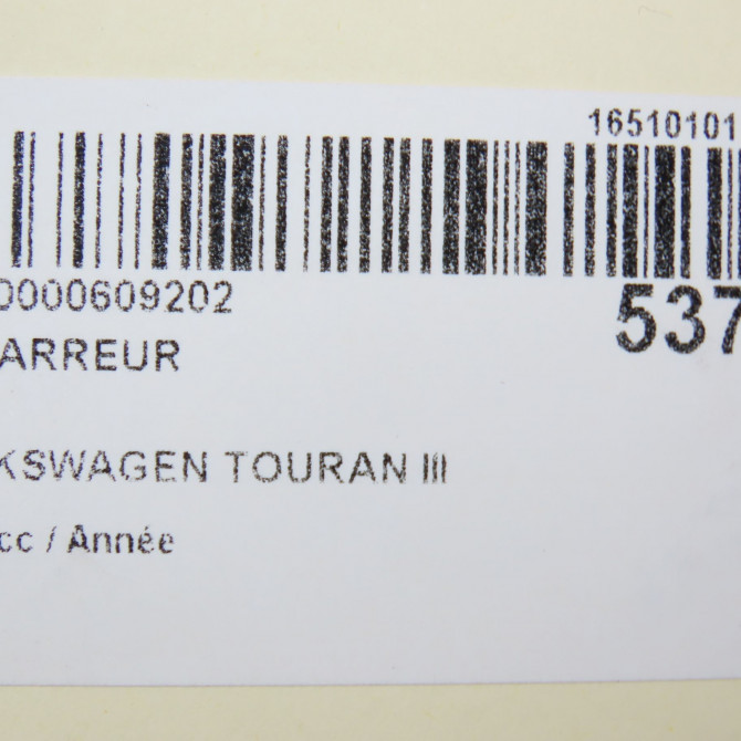 Démarreur occasion VOLKSWAGEN TOURAN III Phase 1 06-2015->... 2M911024B 8