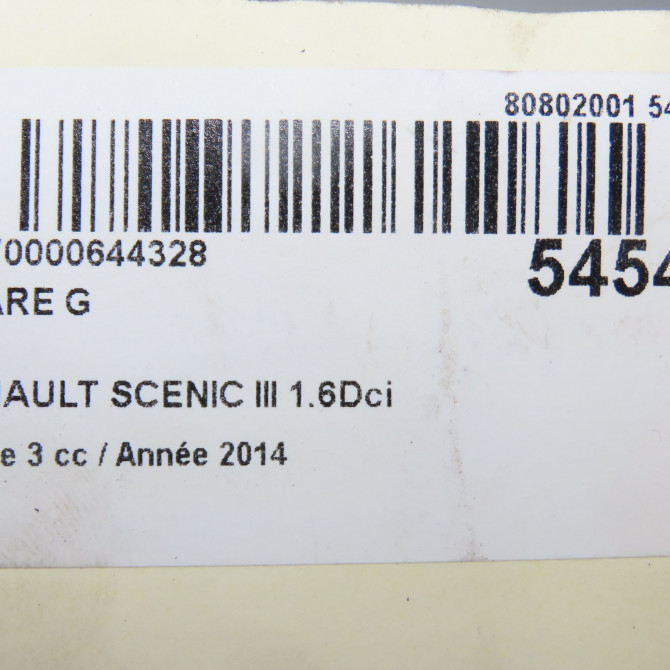 Phare gauche occasion RENAULT SCENIC III Phase 3 04-2013->... 1.6Dci 130ch 260605628R 7