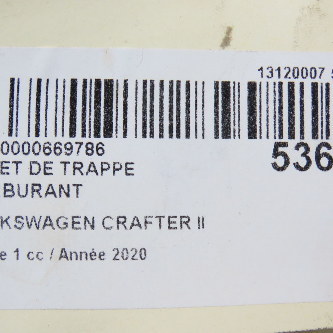 Volet de trappe carburant occasion VOLKSWAGEN 146 Phase 1 04-1995->04-1999 2.0 TDI 177ch 7C0809905B 4