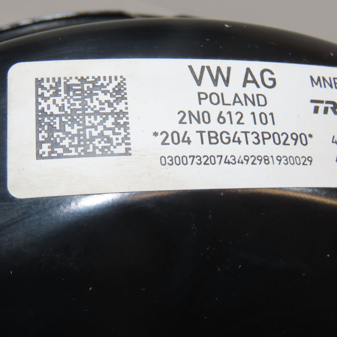 Servo-frein occasion VOLKSWAGEN 146 Phase 1 04-1995->04-1999 2.0 TDI 177ch 2N0612105 3