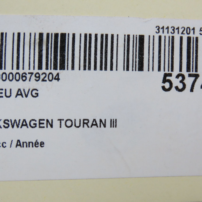 Moyeu avg occasion VOLKSWAGEN TOURAN III Phase 1 06-2015->... 5Q0407621D 5