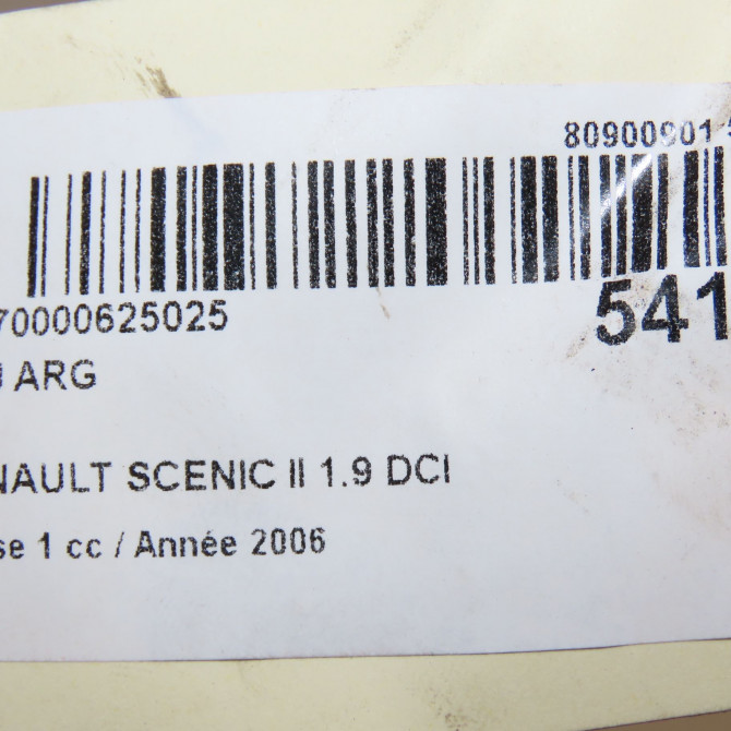 Feu arrière gauche occasion RENAULT SCENIC II Phase 1 03-2004->09-2006 1.9 DCI 130ch 8200474328 6