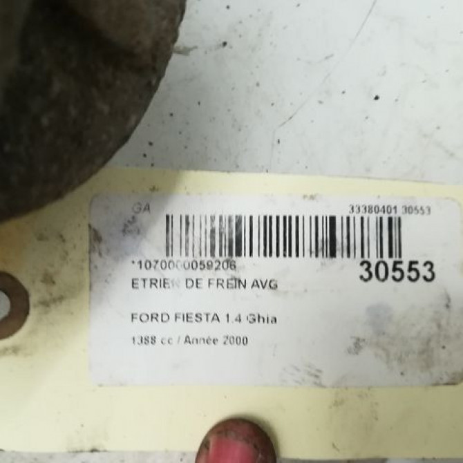 Etrier de frein avant gauche occasion FORD FIESTA IV Phase 2 09-1999->09-2002 1.4i 5