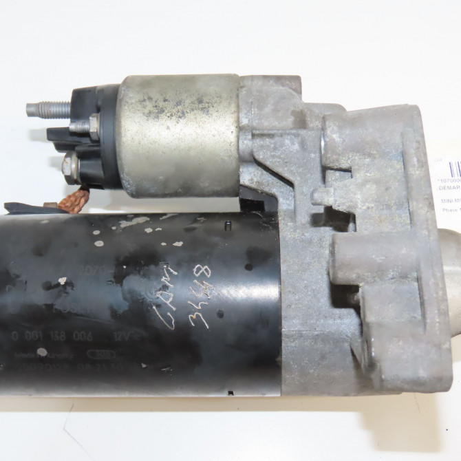 Démarreur occasion MINI MINI II Phase 1 09-2006->12-2010 1.6 D 110ch 12417805098 2