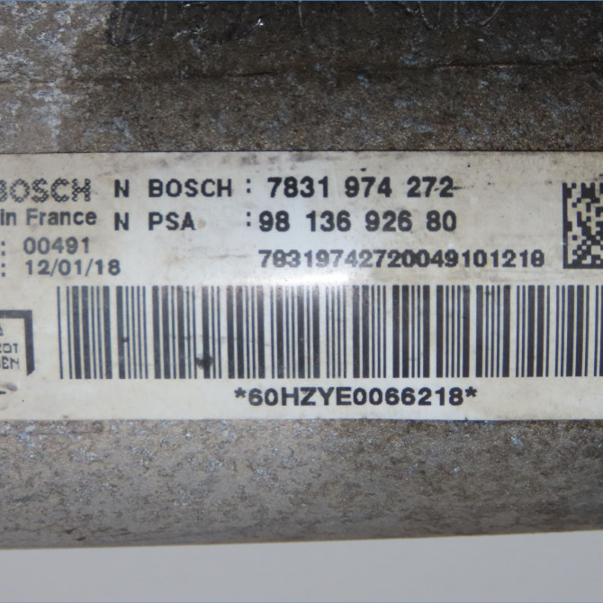 Cremaillere hydraulique occasion CITROEN 146 Phase 1 04-1995->04-1999 2.0 BLUEHDI 180ch 9813692680 5