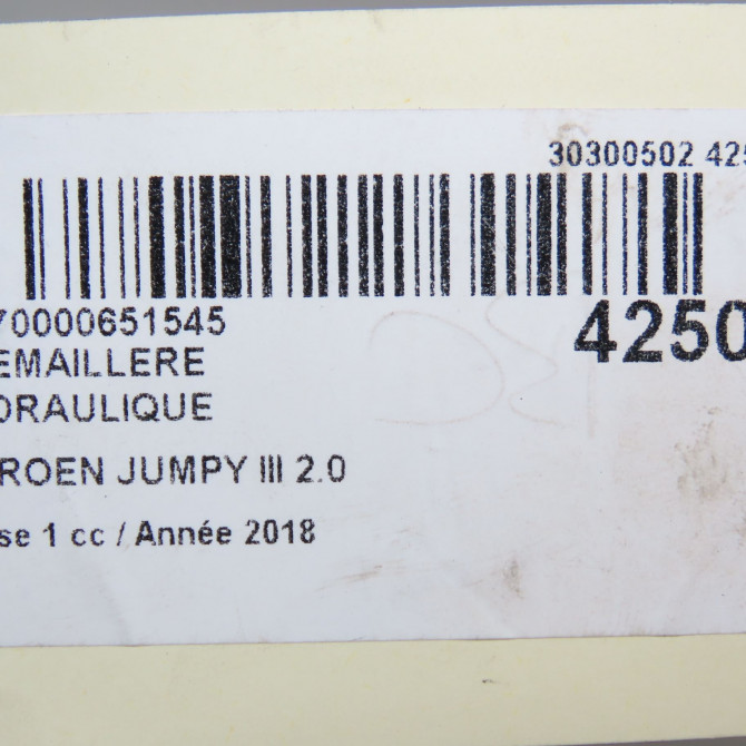 Cremaillere hydraulique occasion CITROEN 146 Phase 1 04-1995->04-1999 2.0 BLUEHDI 180ch 9813692680 7