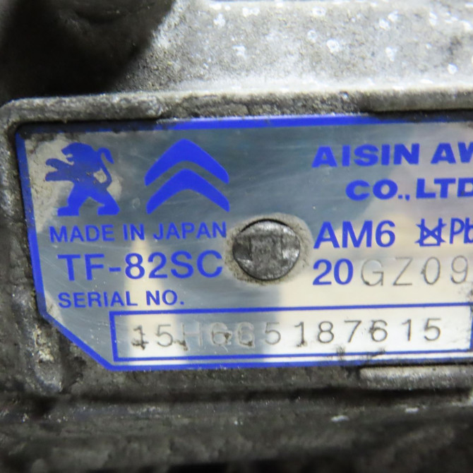 Boîte à vitesse automatique occasion PEUGEOT 508 phase 2 06-2014->... 2.0 BlueHDI 180ch 9810375780 5