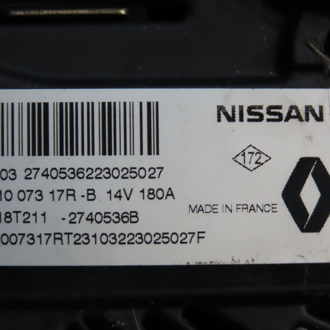 Alternateur occasion MASTER III 231005575R 7