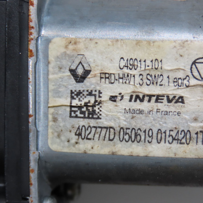Mecanisme + moteur lève-glace avant droit occasion RENAULT MEGANE IV Phase 1 12-2015->... 1.5 DCi 115ch 807208314R 4