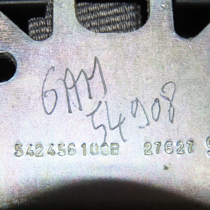 Ceinture avant droite occasion VOLKSWAGEN POLO IV Phase 2 05-2005->09-2009 1.4 TDI 70ch 6Q4857706HRAA 4