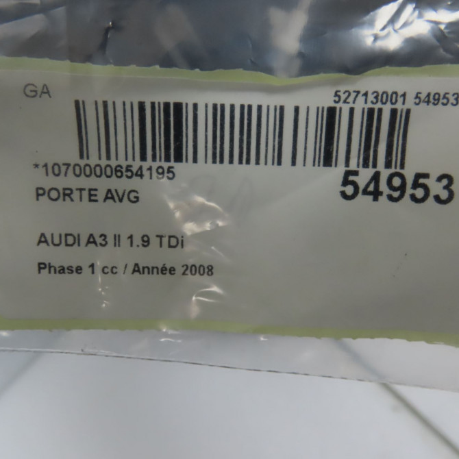 Porte avant gauche occasion AUDI A3 II Phase 1 06-2003->06-2008 1.9 TDi 8P3831051D 6