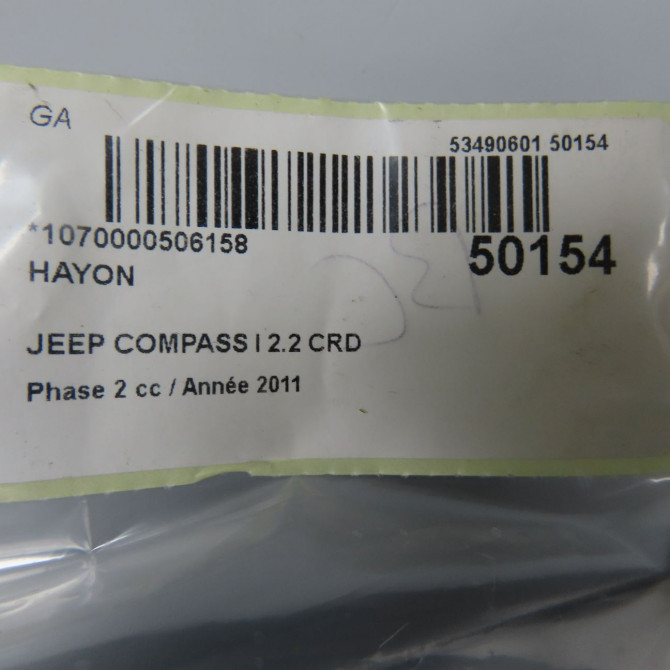 Hayon occasion JEEP 146 Phase 1 04-1995->04-1999 2.2 CRD 136ch 6