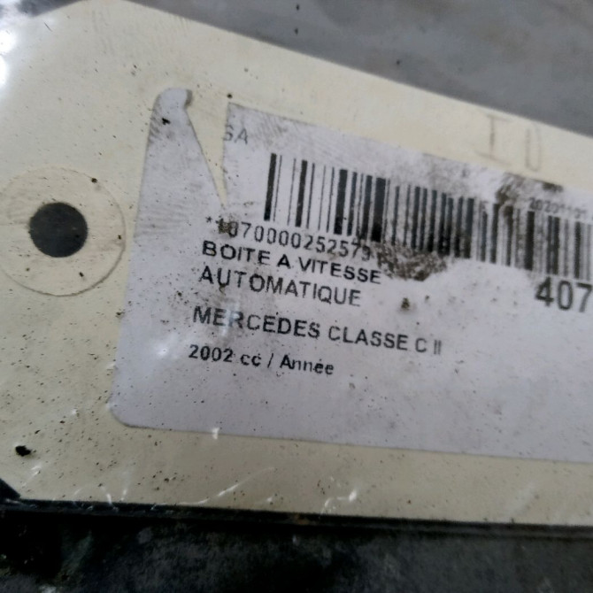 Boîte à vitesse automatique occasion MERCEDES CLASSE C II Phase 1 05-2000->03-2004 2032700300 6