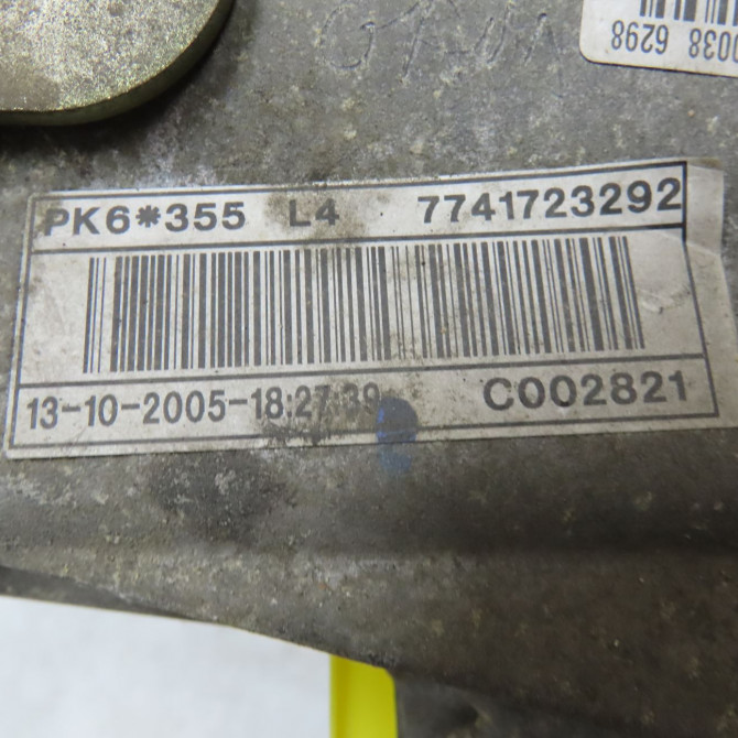 Boîte à vitesse mecanique occasion RENAULT ESPACE IV Phase 1 09-2002->03-2006 1.9 DCI 7701478254 5