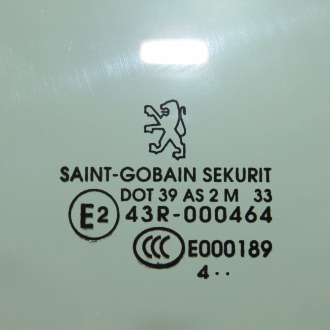 Glace porte av d occasion PEUGEOT 206 206 phase 1 SW 2002-06-01->2006-12-31 1.4 HDI 70ch 9202F4 2