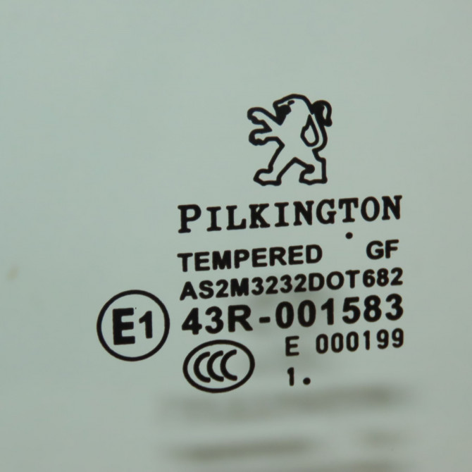 Glace porte av g occasion PEUGEOT 207 Phase 1 04-2006->06-2013 1.4 HDI 70ch 9201J0 2