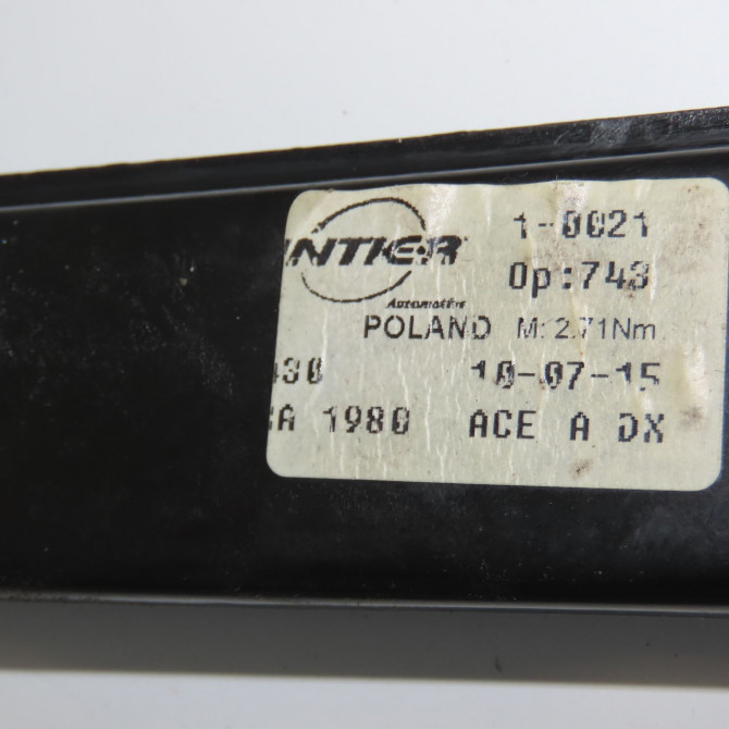 Mecanisme + moteur lève-glace avant droit occasion ALFA ROMEO 159 Phase 1 04-1995->04-1999 1.9 JTDm 120ch 71740121 5