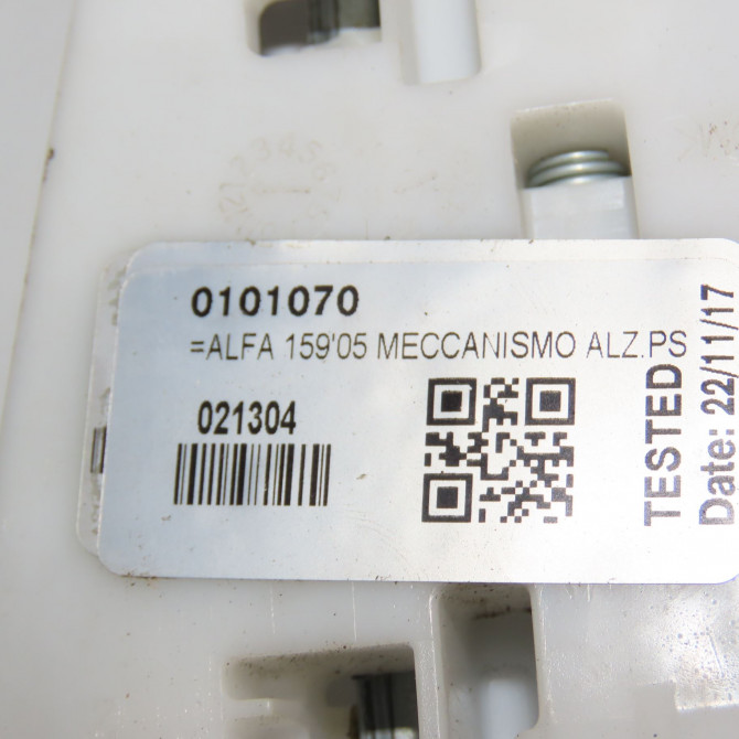 Mecanisme+moteur leve-glace arg occasion ALFA ROMEO 159 Phase 1 04-1995->04-1999 1.9 JTDm 120ch 71769766 6