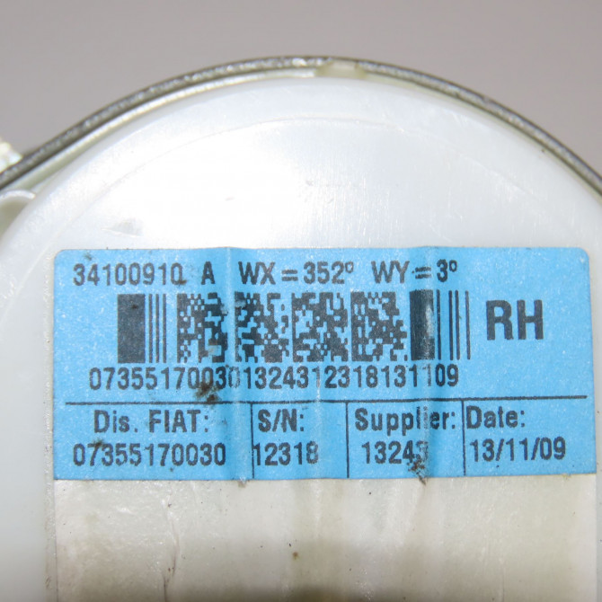 Ceinture avant droite occasion FORD KA II Phase 1 10-2008->... 1.2i 69ch 1685356 4