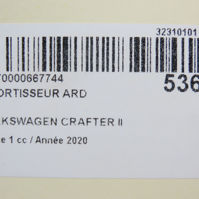 Amortisseur arrière droit occasion VOLKSWAGEN 146 Phase 1 04-1995->04-1999 2.0 TDI 177ch 2N0513033G 5