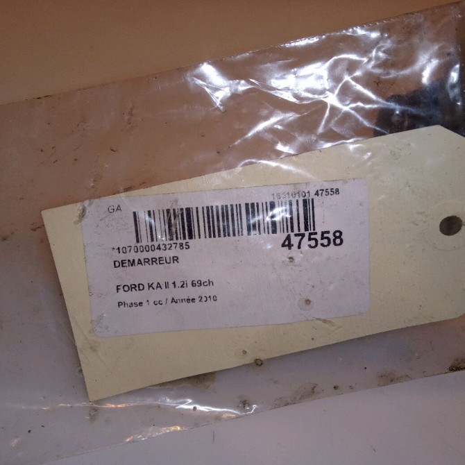 Démarreur occasion FORD KA II Phase 1 10-2008->... 1.2i 69ch 1726802 6