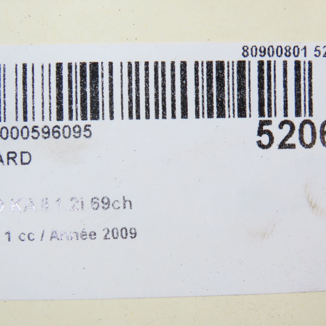 Feu arrière droit occasion FORD KA II Phase 1 10-2008->... 1.2i 69ch 1579394 5